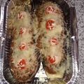 El cooksnap de chony cuando hizo Berenjenas rellenas veganas.