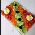 صورة من Amirti malak، شاركها بعد تجربة وصفة انواع السلطات تاعي بتزيين بسيط وجميل