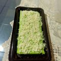 Cooksnap dari santi untuk resep Bolu Kukus Pandan Ketan Item