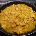 El cooksnap de Amanda Malvic cuando hizo Pollo con piña.