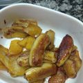 El cooksnap de Leti Altamirano cuando hizo Banana caramelizada.