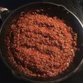 Peter Enns's cooksnap of when they made Sloppy Joes.