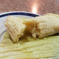 El cooksnap de salva cuando hizo Tamales de elote, de sal.