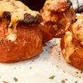 El cooksnap de Carlos Pérez Barrera cuando hizo Tomates rellenos de carne al horno.