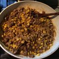 El cooksnap de Dennisse Basoalto cuando hizo Tallarines con salsa fácil.