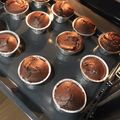 il Elisabetta Radicchio quando ha preparato Muffin al cacao ripieni di Nutella