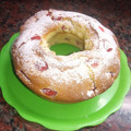 El cooksnap de Marucha Elias cuando hizo Torta esponjosa con frutillas 🍓🍓.