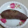 G Sathya's Kitchen 's cooksnap of when they made சர்க்கரை வள்ளி கிழங்கு(boiled sweet potato in tamil).