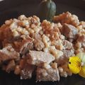 krinyo Fehér Krisztián Cooksnap-ja, amikor elkészítette a(z) Tarhonyás hús (gyorsan) 🥘 receptet.