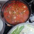 El cooksnap de aurora trejo cuando hizo Chuletas de cerdo con nopales.