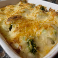 El cooksnap de La Vida Nutri cuando hizo Brócoli con patata, pollo y bechamel al horno.