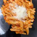El cooksnap de astrid badia cuando hizo Macarrones con chorizo y huevo.