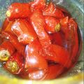 Mrs.Chinta Devi का कुकस्नैप जब उन्होंने लाल मिर्च का अचार (lal mirch ka achar recipe in Hindi) बनाया था।