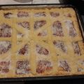 El cooksnap de Cintia Diaz cuando hizo Pastaflora de membrillo.