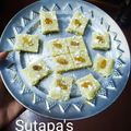 Sutapa Chakraborty's cooksnap of when they made নারকোলর ছাপা সন্দেশ(narkeler chaapa sondesh recipe in Bengali) ).