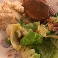 Thomas Guy's cooksnap of when they made Greek braised pork with beer, mustard and orange sauce.