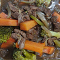 El cooksnap de Lisseth Diaz cuando hizo Lomito con vegetales al estilo chino.
