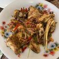 Cooksnap dari Dhyna Yuliani untuk resep 65. Ayam suwir kecombrang
