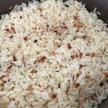 El cooksnap de Patricia Quiroga Newbery cuando hizo Arroz con tocino.