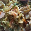 Cooksnap của Pi Ha khi họ làm theo món Mì cay (khô)