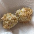 El cooksnap de Andrea Elizabeth Fernández cuando hizo Croquetas de arvejas partidas con queso fresco Sin Huevos.