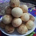 El cooksnap de Megumi Mendoza Peña cuando hizo Cuñapé (horneado del oriente boliviano).