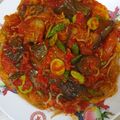Cooksnap dari Megawani Wing Sing untuk resep Terong pete balado kecap + telur crispy