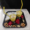 Rekha Vora's cooksnap of when they made રાજભોગ ડ્રાયફ્રુટ લસ્સી.