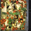 El cooksnap de salva zamarreño cuando hizo Pechugas de pollo al horno con verduras y albahaca.
