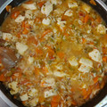 El cooksnap de Juan Carlos Trinidad cuando hizo Arroz con pollo.