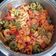 El cooksnap de Quique Garcia Bonache cuando hizo Trottole tricolore (pasta) con manzana.