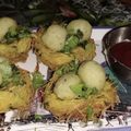 ekta lalwani's cooksnap of when they made બર્ડ નેસ્ટ કટલેસ (Bird nest cutlets Recipe in Gujarati).