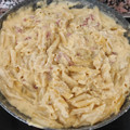 El cooksnap de Laura Hernandez Rosa cuando hizo Macarrones a la carbonara.
