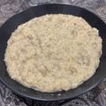 El cooksnap de Jana Gonzalez cuando hizo Rissoto de arroz con setas y queso.