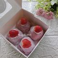 Cooksnap dari Naqiyyah 🍒 untuk resep Mochi Strawberry / Ichigo Daifuku