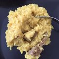 El cooksnap de Luciana Bartoli cuando hizo Arroz amarillo con carne (Económico y fácil).