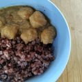 Cooksnap dari Yustina Cicilia untuk resep MPASI 1+ Bakso Udang