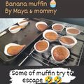 Cooksnap dari Yustina Cicilia untuk resep Banana Chocolate Chip muffins (pr_olahancoklat)