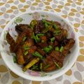 Cooksnap Inaz Sa’ad semasa beliau membuat Ayam Masak Kicap Pedas.