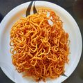 Dharmista Anand's cooksnap of when they made જાડી તીખી સેવ (jadi spicy sev recipe in Gujarati).