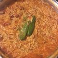 El cooksnap de Alejandra De Hernandez cuando hizo Fideos secos con chorizo a la mexicana. ॐ.