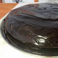 El cooksnap de Araceli cuando hizo Baño de chocolate cremoso para tortas.
