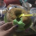 Cooksnap dari novia marpaung untuk resep Bolu Pandan (Sponge Cake Pandan) Panggang