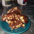 El cooksnap de Katherine Subiaut cuando hizo Barras maní con chocolate caseras tipo shot o block.