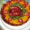 El cooksnap de Vale cuando hizo Tarta de frutas, muy fácil🍰.