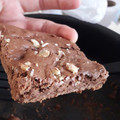 El cooksnap de Daniela cuando hizo Brownies 💯 húmedos por dentro como tienen que ser 👏💞🇺🇾🍫.