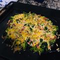 El cooksnap de claudia.grz cuando hizo Brócoli con queso y jamón al horno. Fácil, rápido y sano.