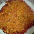 El cooksnap de Sara García Ramajo cuando hizo Pizza de pollo con mostaza y miel.