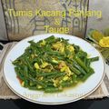 Cooksnap dari Anggraeni Lukastuti untuk resep Tumis kacang panjang dan kecambah bumbu ulek