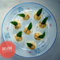 Andrea💛(Delish Cuisine) 's cooksnap of when they made Deviled eggs garnish with black papper.